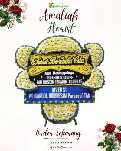 Papan Bunga Duka di Cangak